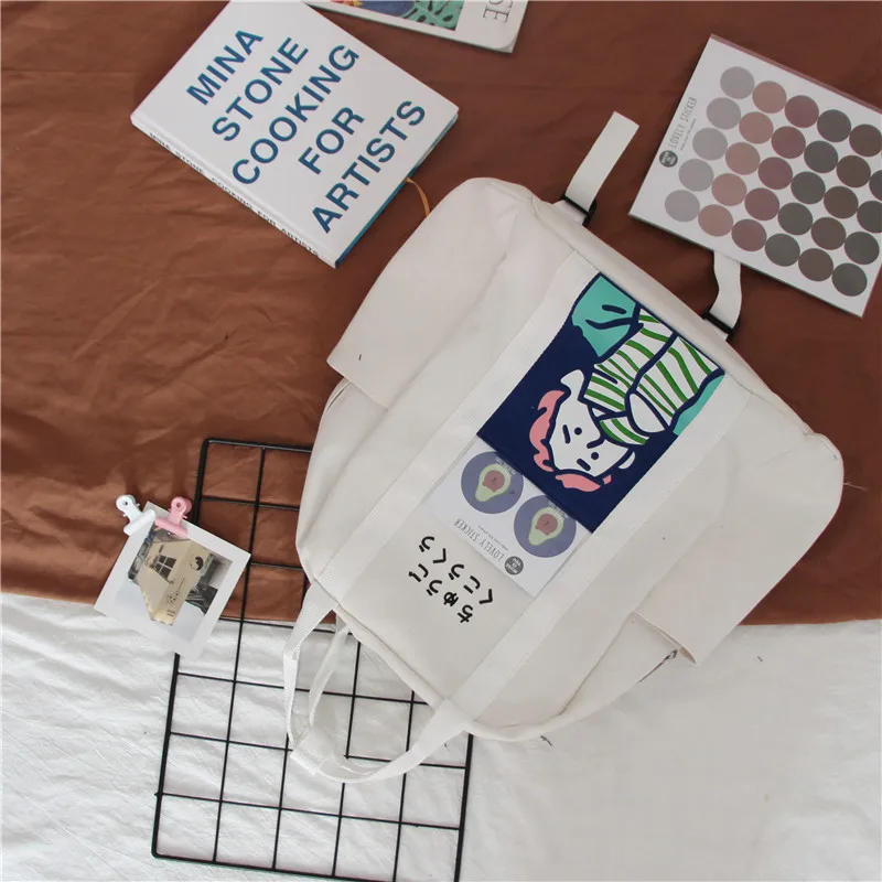 Фирменный дизайн 2020 Ns японский маленький рюкзак Fresh Art Soft Sister портативный Joker Girl
