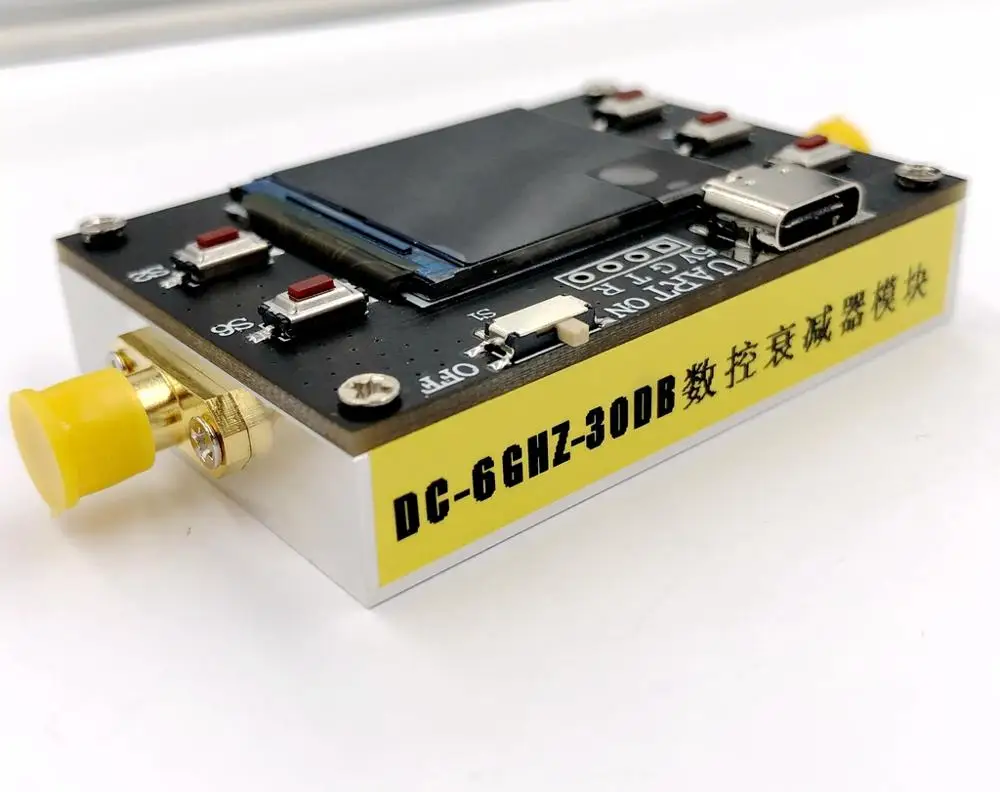 DC-6GHZ 30DB цифровой аттенюатор программируемый модуль аттенюатора шаг 0.25db