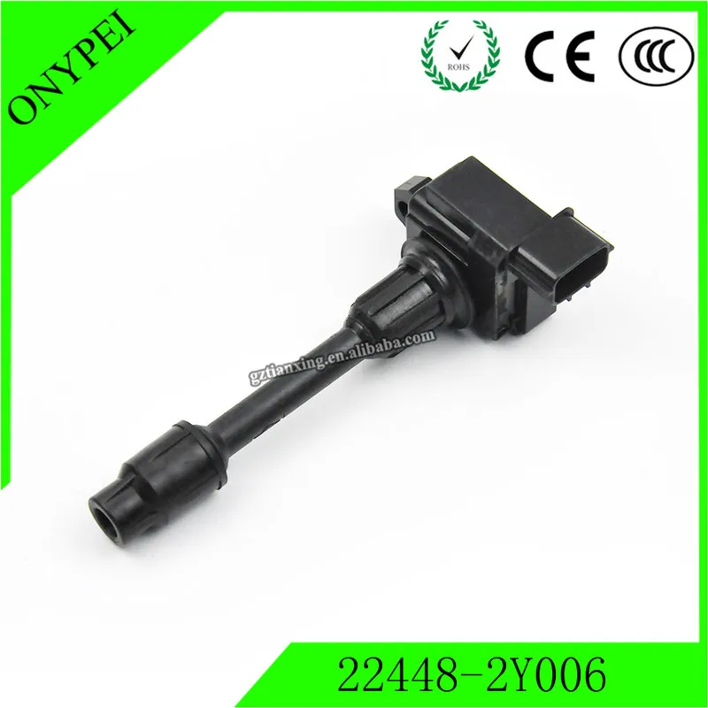 22448 2Y006 MCP 2850 2Y007 Катушка зажигания для 2001 Nissan Maxima Infiniti I30 3.0L 224482Y006 224482Y007 2Y006|Катушка