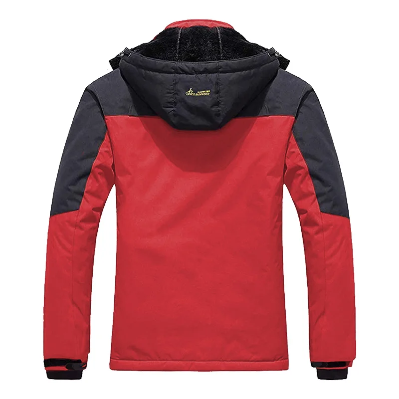 Мужская и женская теплая зимняя флисовая ветрозащитная куртка в стиле милитари