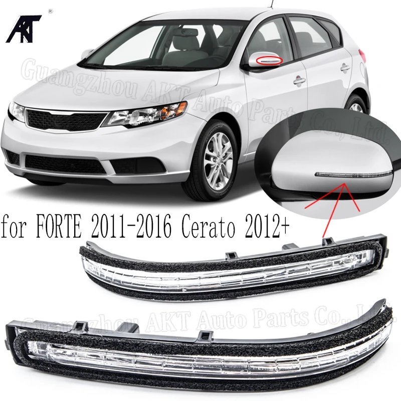 

Side Rearview Mirror Turn light Flash lamp Signal lamp For KIA FORTE 2011-2016 / for KIA Cerato 2012 Rear view Mirror Blinks