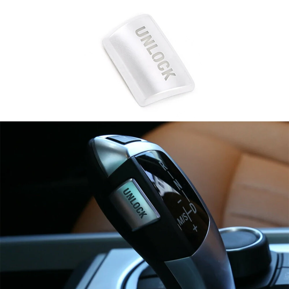 

Car Button Push Cover Auto Chrome Unlock Decor For BMW 5 Series F10 520 528 1pcs