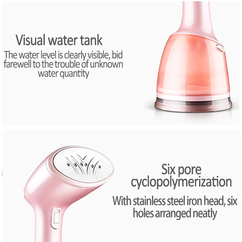 Одежный паровой утюг для дома Портативный ручной одежды Путешествия Planchas Para Ropa 1500W 1000 Вт ЕС штекер Mini по