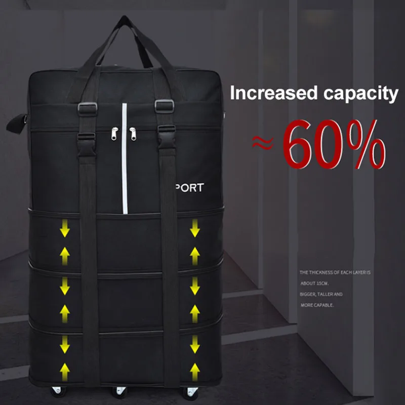 28 32 Inch Luggage Travel Bag Large Capacity Universal Wheel Men Women Trolley Case Multifunction Rolling Luggage SuitcaseXA768F