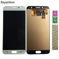 tft 5 5 lcd display for samsung galaxy c8 c7100 j7 plus c7 2017 c710 c710f lcd display touch screen digitizer assembly