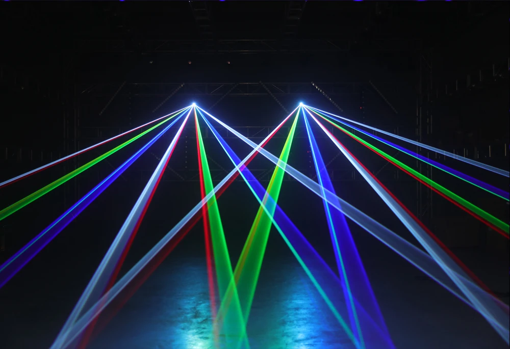 4 шт./лот) 3 Вт Мини RGB Полноцветный лазерный светильник автоматический звук DMX ILDA 256 узоры