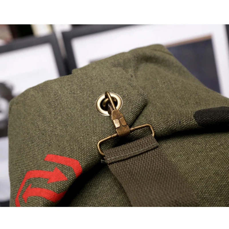 Canvas Vintage Bag Big Capacity School Bags Tactical Backpack Outdoor Sport Camping Hiking Army Tourist Hunting Rucksack | Спорт и