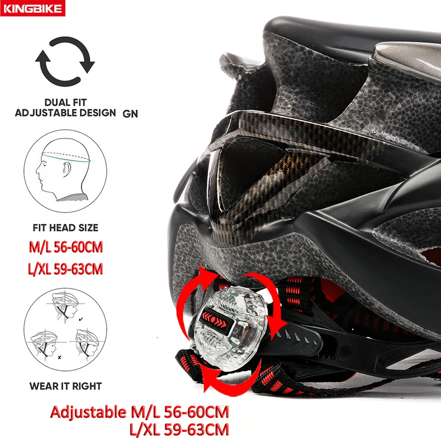 KINGBIKE MTB велосипедный шлем ультралегкий защита головы безопасность EPS casco bicicleta для