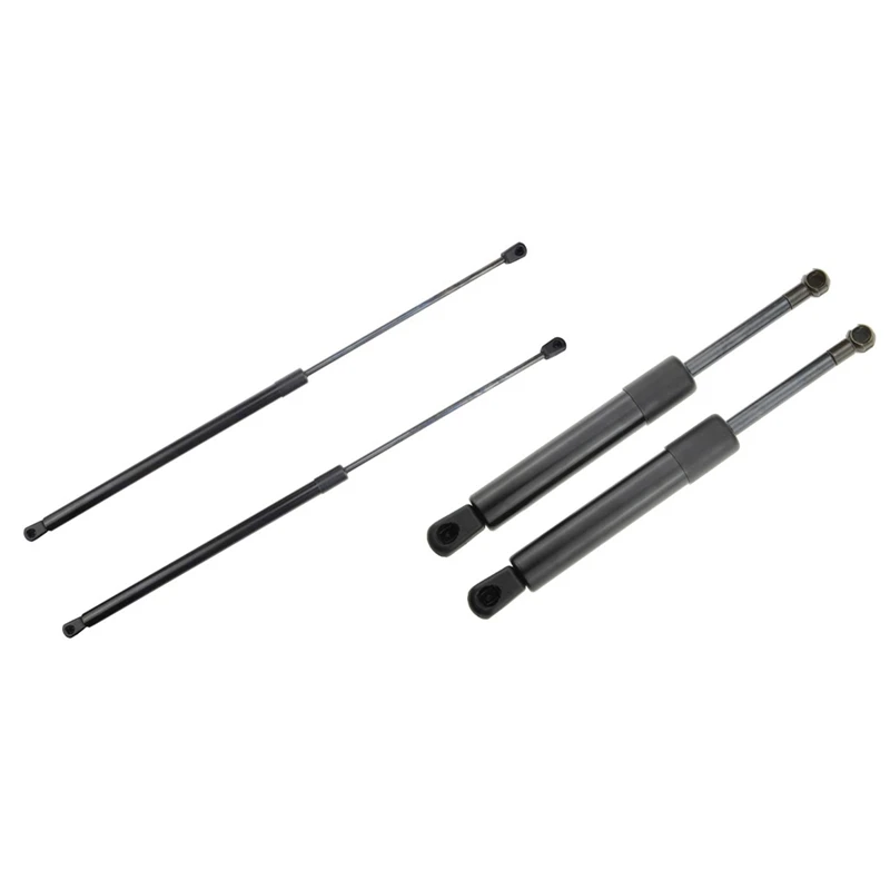 

2PCS Tailgate Rear Trunk Lift Supports Shock Struts with 2PCS Hood Lift Supports Shock Struts, for Mercedes Benz