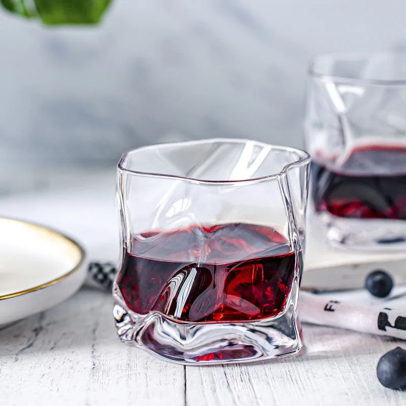 

280ml New Beer Glass Mug Whisky Cup European Style Bar Club Ins Tumber Creative Wine Glass Brandy Beer Mug Party Accessories