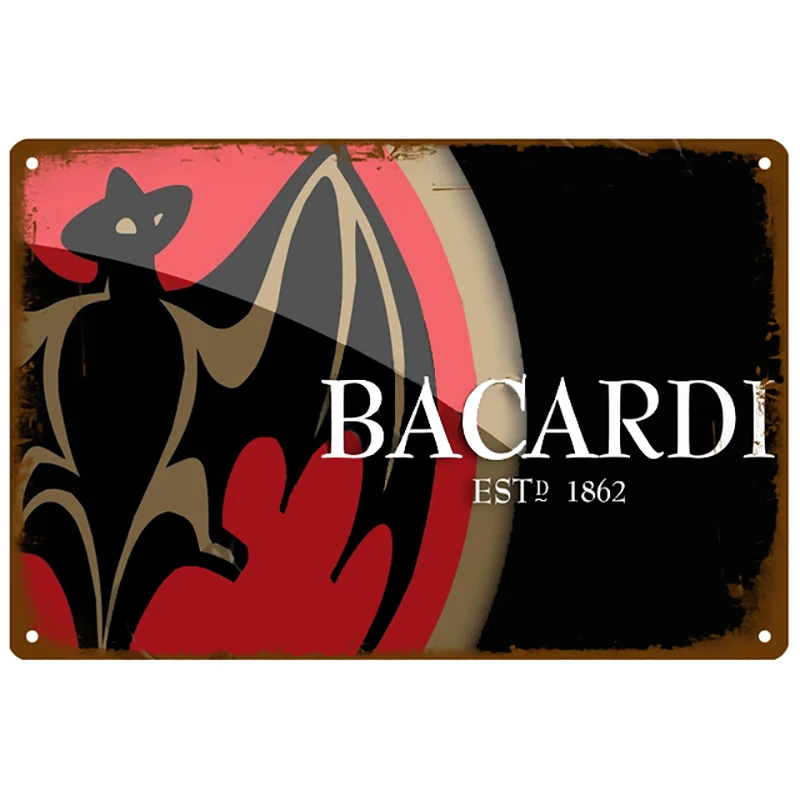 

Brand Beer Sign Decor Garage Bar Pub Kitchen Wall Tin Sign Decor Famous Beer Logo Decorative Plaques Retro Shabby Plate Painting