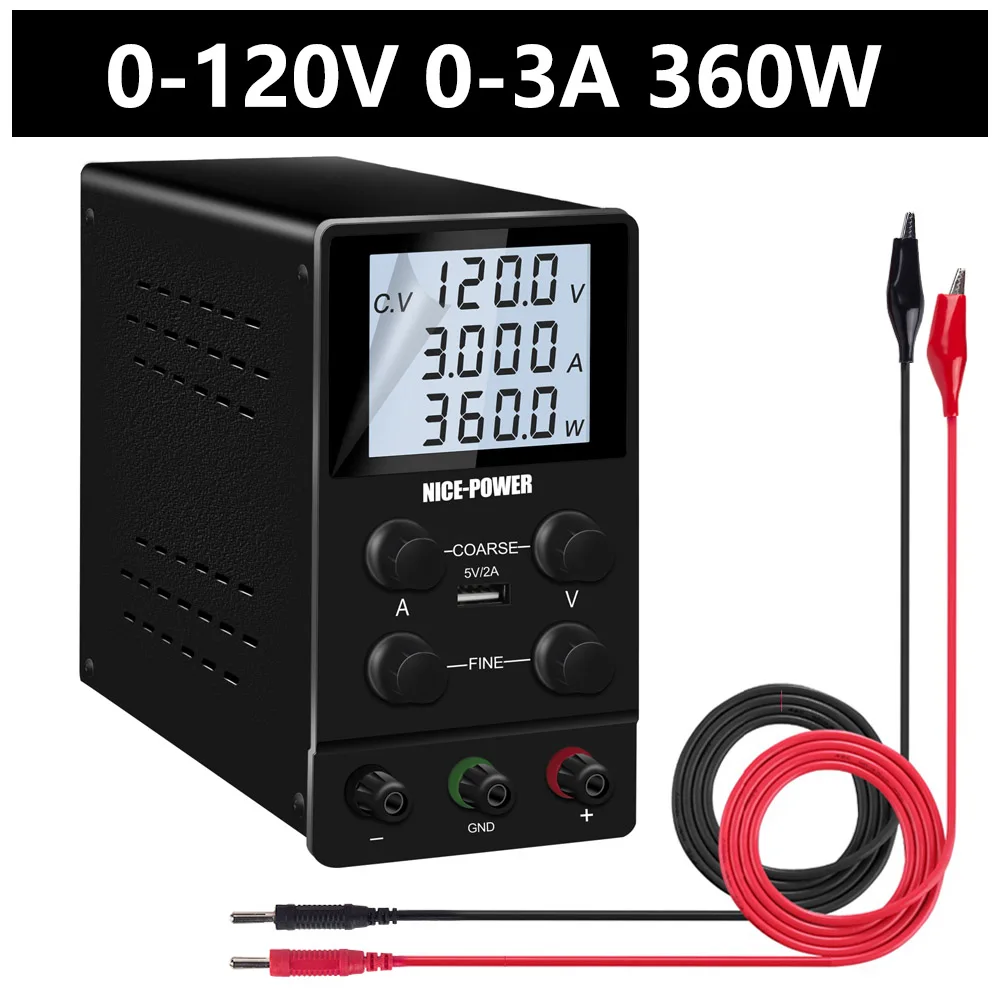 Регулируемый лабораторный источник питания USB постоянный ток 30 в 10 А регулятор