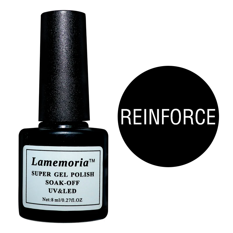 Reinforce 8 мл модный зеркальный эффект лак для ногтей металлик Фиолетовый Розовый Золотой Серебряный хромированный лак для ногтей маникюрный лак - Цвет: Reinforce