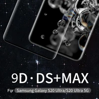 nillkin ds max 9d fully covered tempered glass for samsung galaxy s20 ultras20 ultra 5g full curved glass screen protector