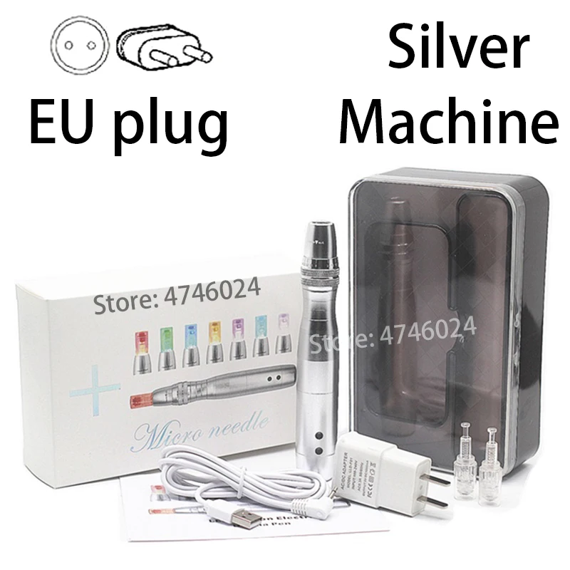EU silver machine Meso Dermawhite BB крем светящийся Жидкий тональный крем МТС лечение микроиглы макияж сыворотка осветление отбеливание корейская косметика - Цвет: EU silver machine
