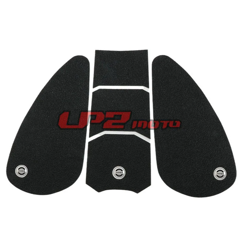 

For Triumph Bobber T120 T100 Black Motorcycle Gas Fuel Tank Traction Pad Decal Side Knee Grip Protector Sticker Super Viscous