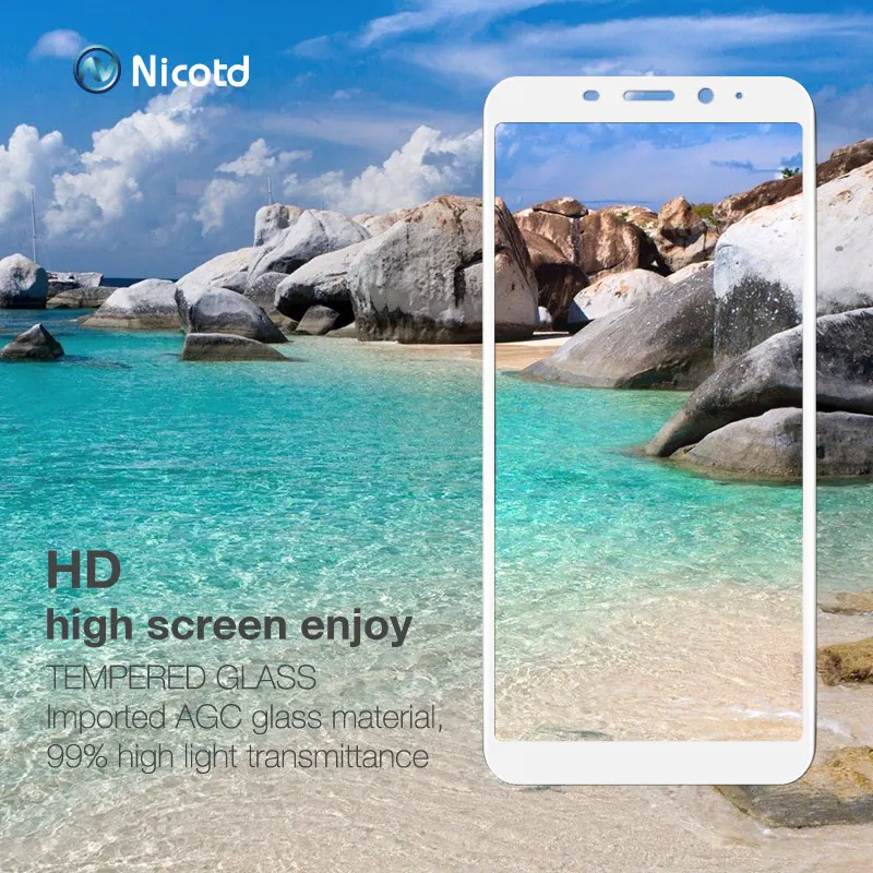 Защитное стекло Nicotd для meizu M6s M6 Note 8 9 MEIZU m6t v8 x8 16t 16 15 Plus | Мобильные телефоны и