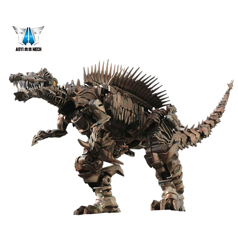 AOYI LS11 LS 11 Фигурка трансформер 37 см Scorn dinobot старинные Бегемот динозавр модель из