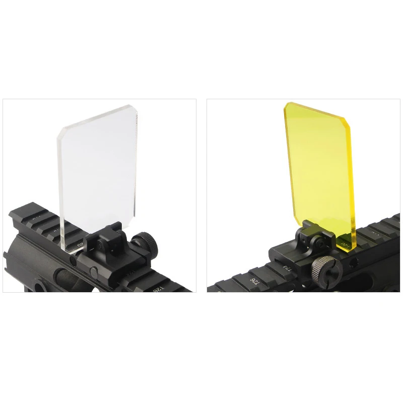 Охотничьи прицелы Защита объектива красная точка прицел прозрачный