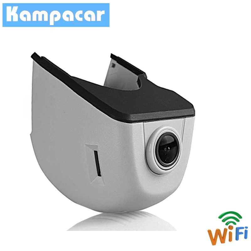 Kampacar зарядное устройство с двумя выходами для автомобиля, Wi-Fi, DVR камеры для Audi A3 A4 b7 A5 b8 A6 4F C6 Q7 4l 2006 2007 2008 2009 2010 Dash Cam авто автомобильных видеорегистраторов