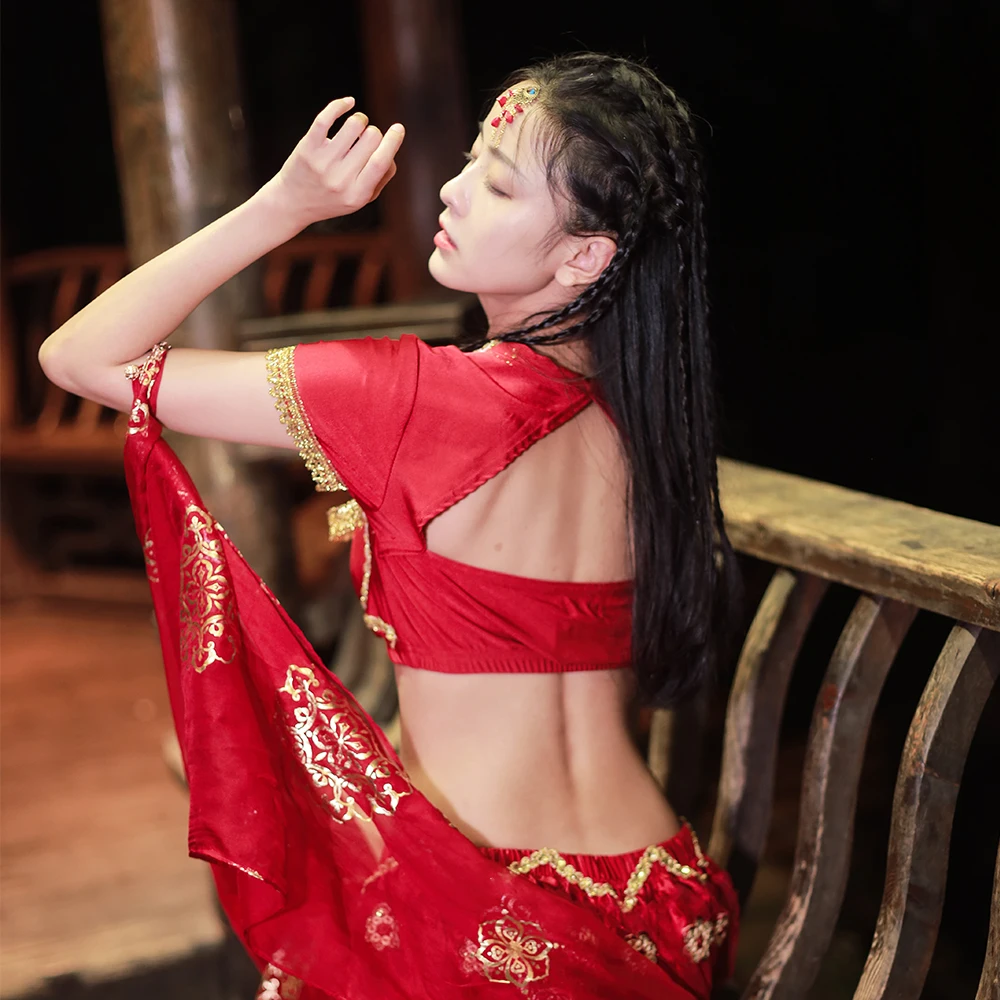 Женский костюм жасминовой принцессы для танца живота Аладдина на Хэллоуин аниме