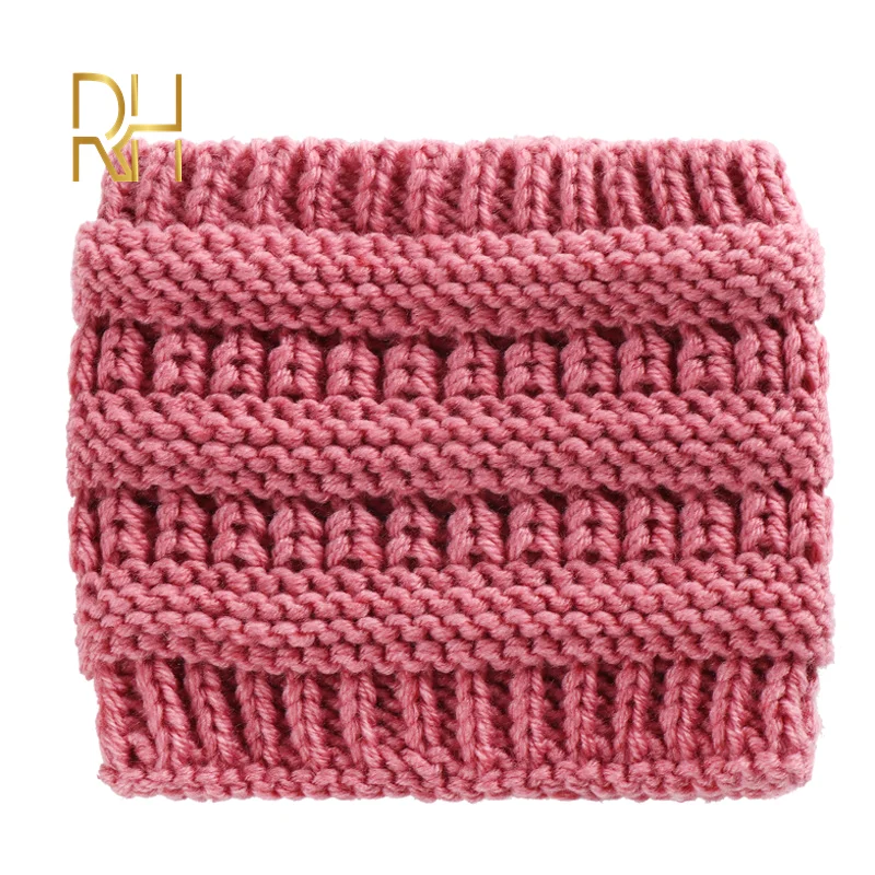 Мусульманская зимняя шапка теплая шерстяная с перекрестным плетением