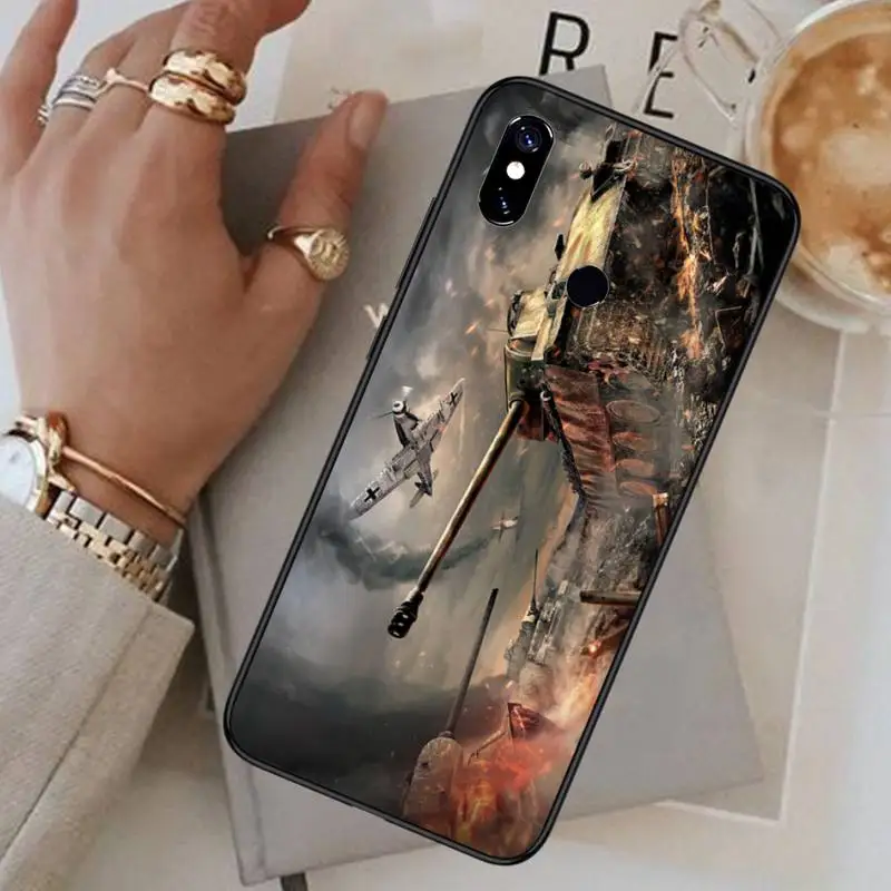 

world of tanks Phone Case For Xiaomi Redmi note 7 8 9 pro 8T 9S Mi Note 10 Lite pro