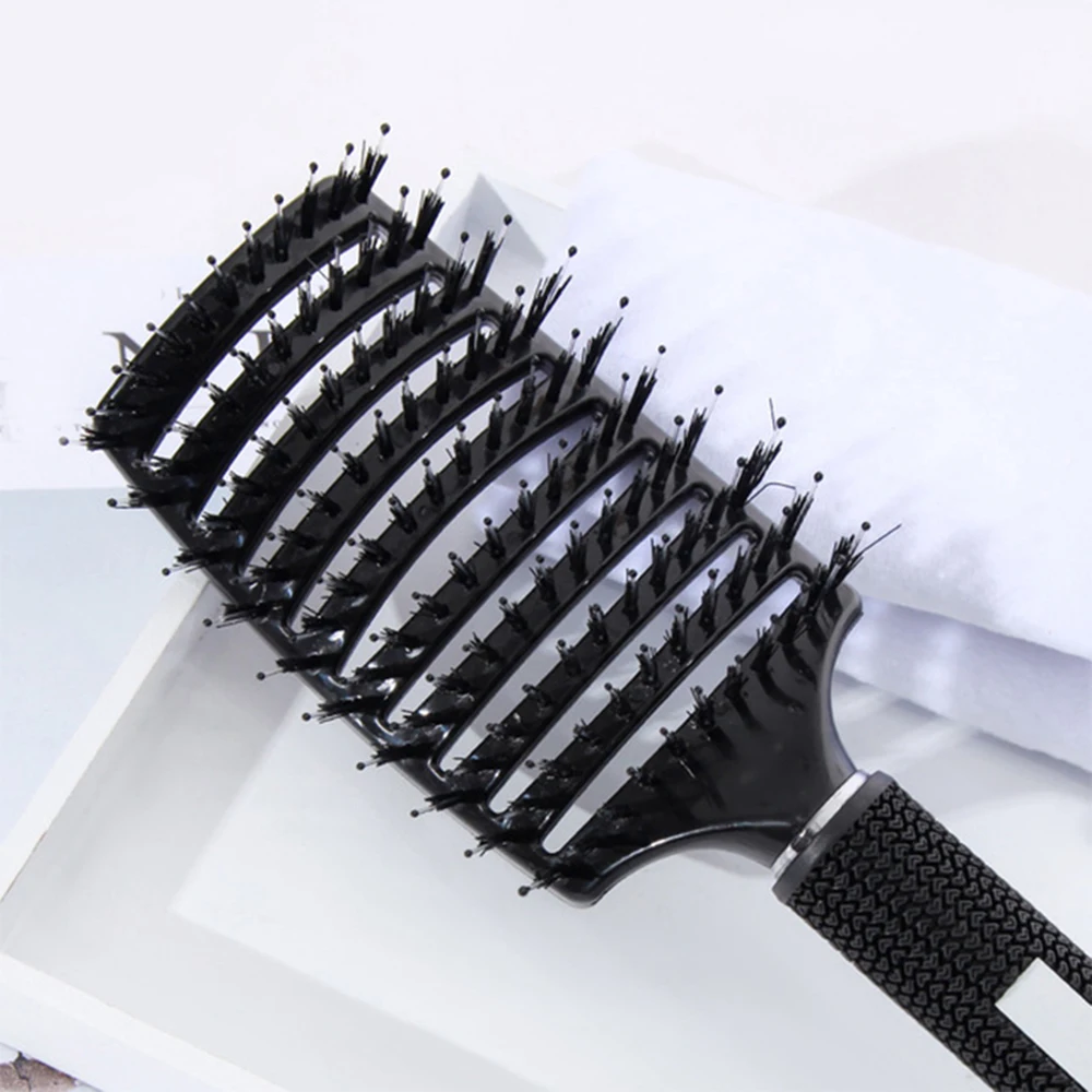 Щетка для очистки щетины свиньи волшебная расческа волос распутывания массажа