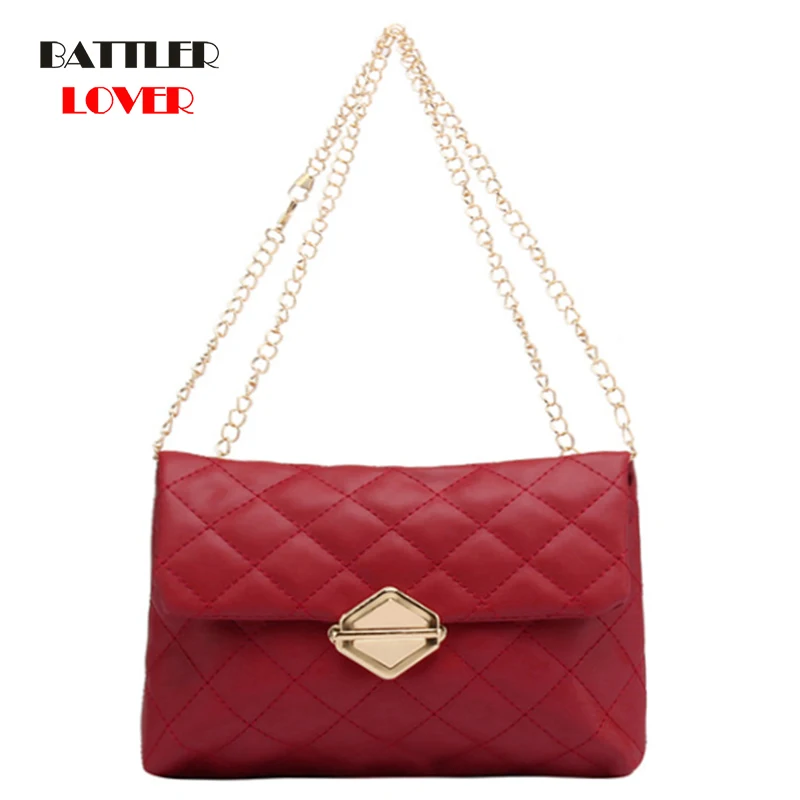 

Diamonds Lattice Shoulder Bags For Women Sequined Hasp Designer Female Crossboody Bag Fashion Chains Ladies Classic Purse Flaps