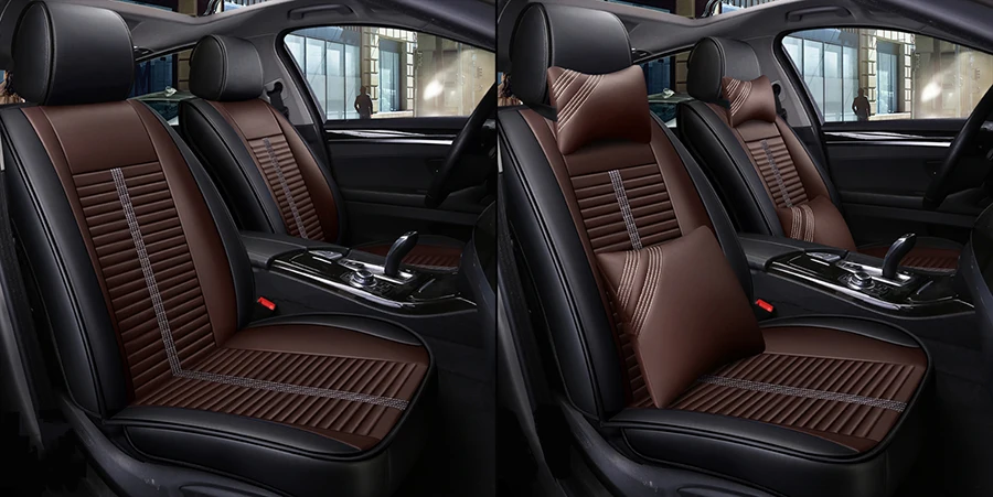 Новые кожаные универсальные автомобильные чехлы для сидений для Toyota EZ eliz Mark X Crown Vios aygo cargo venza