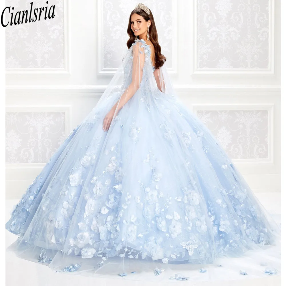 2021 розовое платье кроя принцесса Пышное Платье с накидкой для девочек Обёрточная