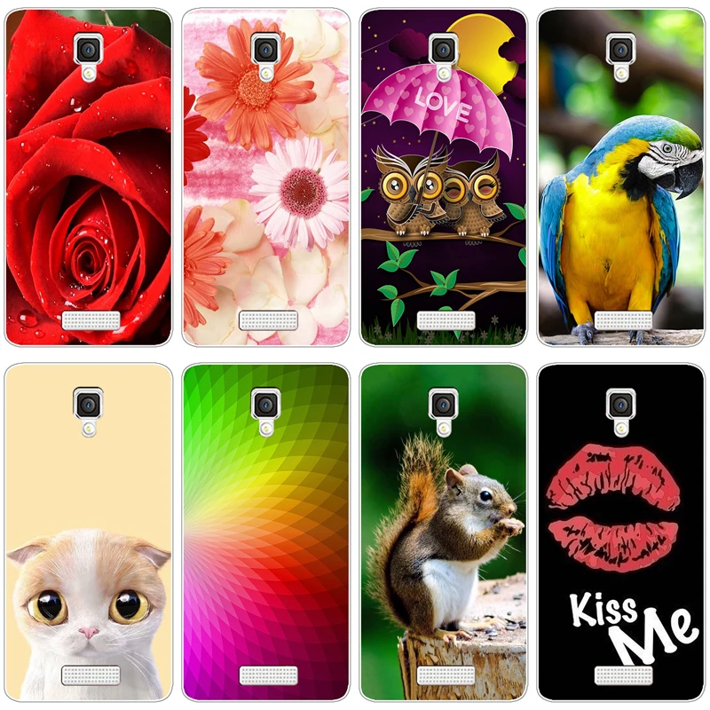Окрашенный чехол для Lenovo A1000 4 0 дюйма мягкий ТПУ силиконовые чехлы A 1000