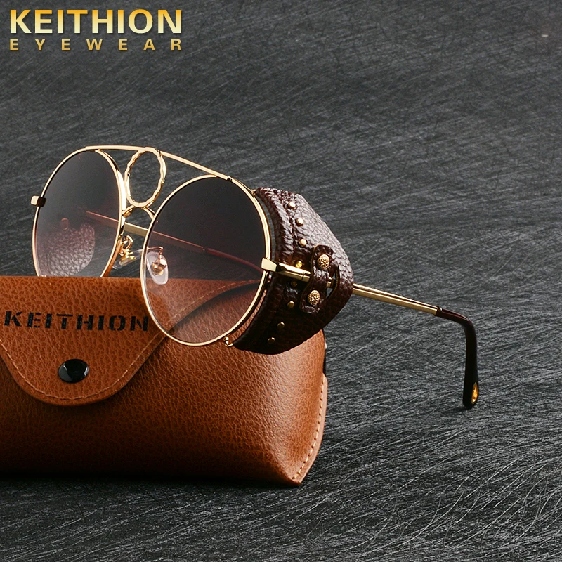 

KEITHION Women Polarized Sunglasses Round Women Brand Designer UV400 Protection Sun glasses Retro Drive Fashion Shades With Box