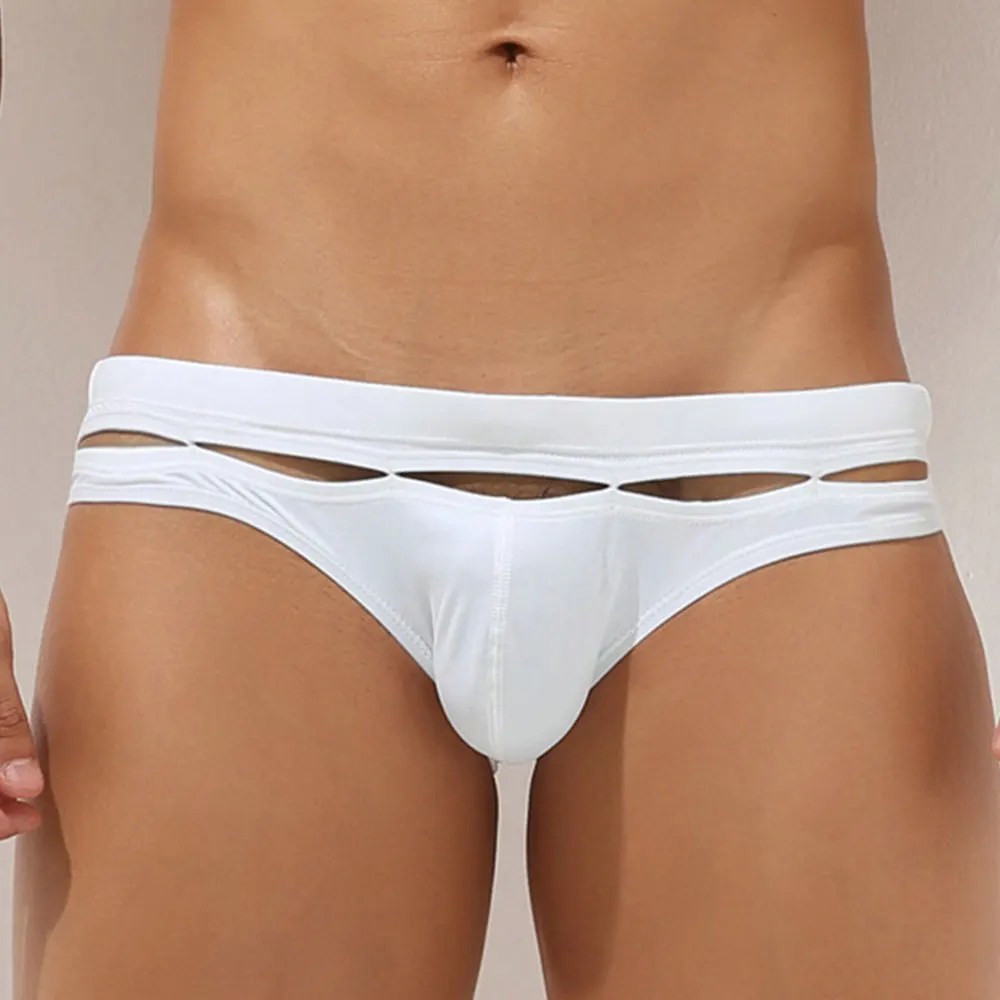 Шорты для плавания мужские летние эластичные серфинга пляжа с низкой талией геев