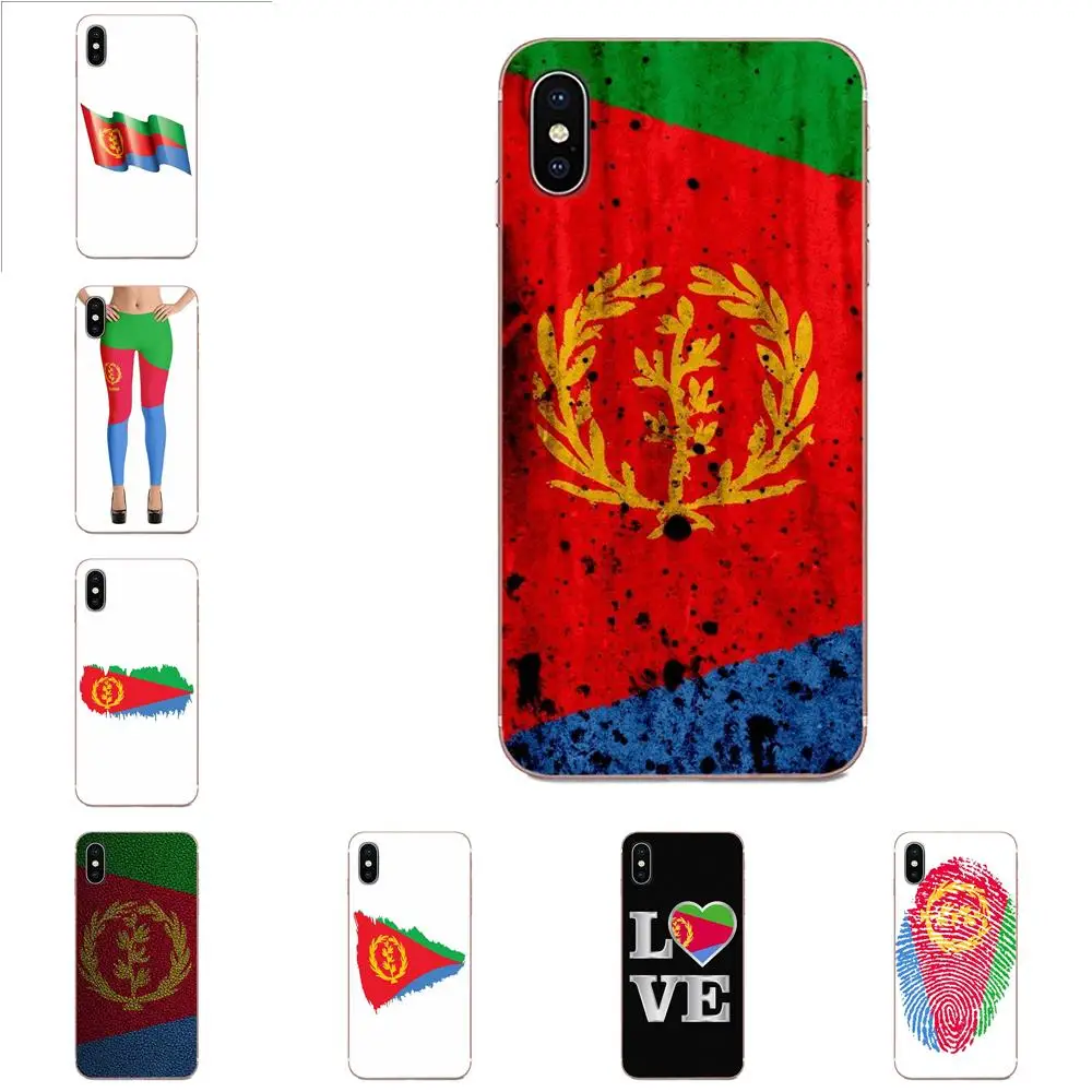 Флаг Эритрее баннер для Apple iPhone 4 4S 5 5C 5S SE 6 6S 7 8 11 Plus Pro X XS Max XR шаблон жесткий чехол