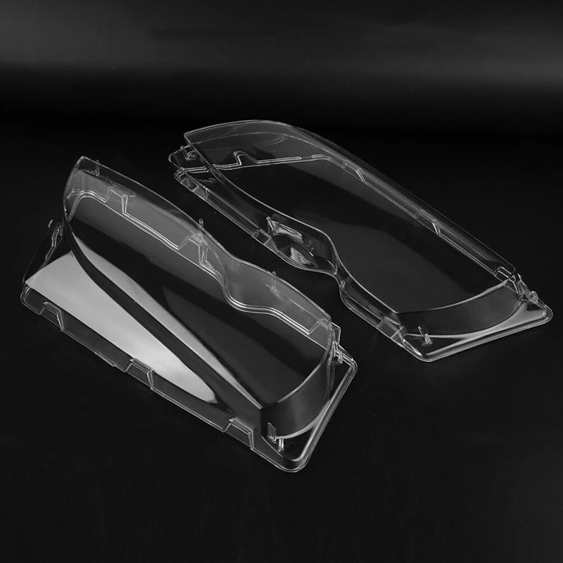 

1Set Car Headlight Lense Clear Lens Cover with Sealing Sealing Strip for BMW E46 320I 325I 325Xi 330I 330Xi 4 Door 2002-2005 Hea