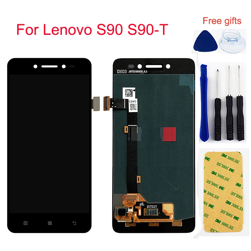 Для Lenovo S90 S90-T S90-U S90-E S90A ЖК-дисплей монитор панель экран + сенсорный дигитайзер