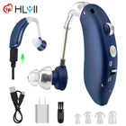 Аккумуляторный слуховой аппарат с USB, усилитель звука, портативный супер-усилитель слуха для пожилых людей