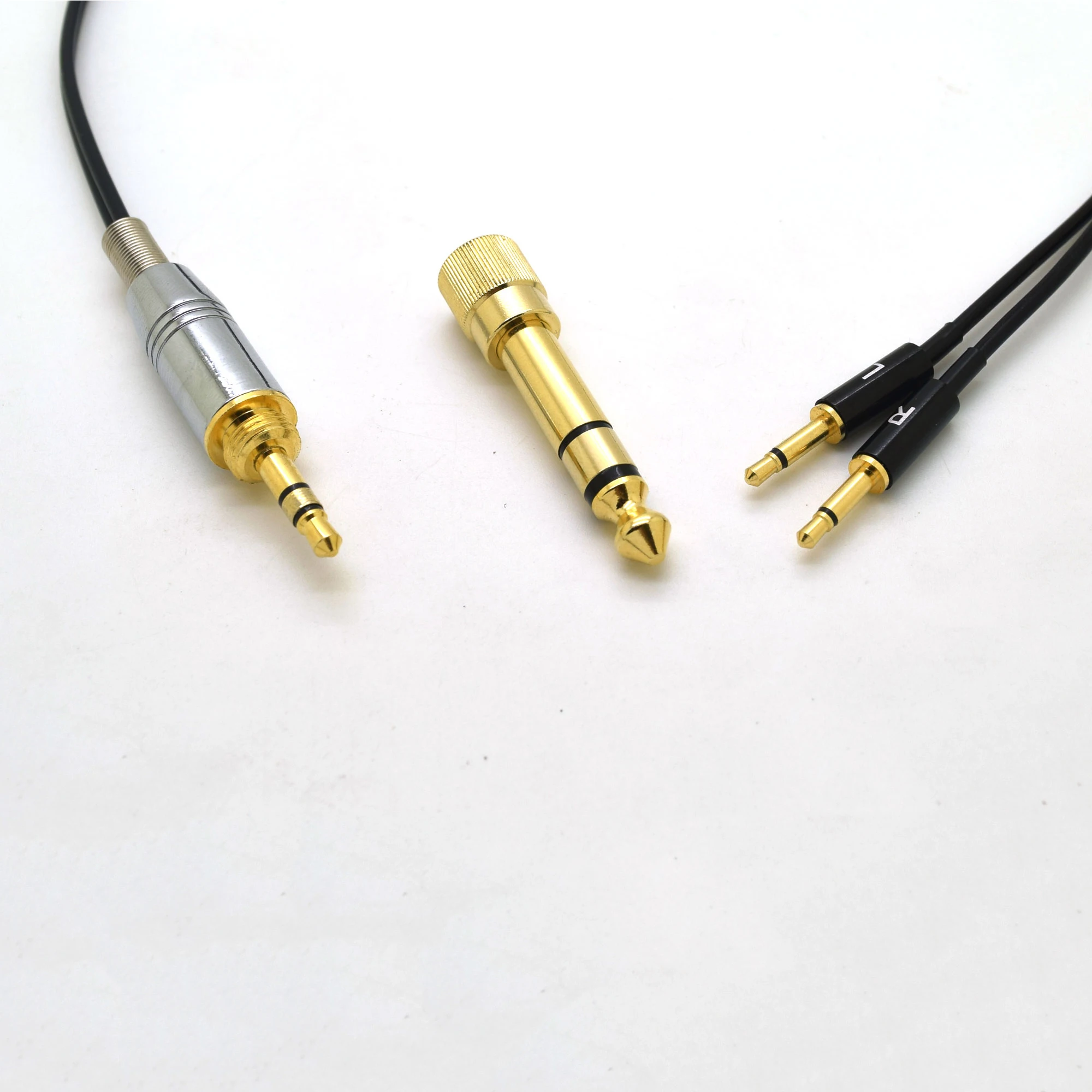 

OFC 6.35mm Replacement Stereo Audio Cable Extension Music Cord Wire for Sennheiser HD477 HD497 HD212 PRO EH250 EH350 Headphones