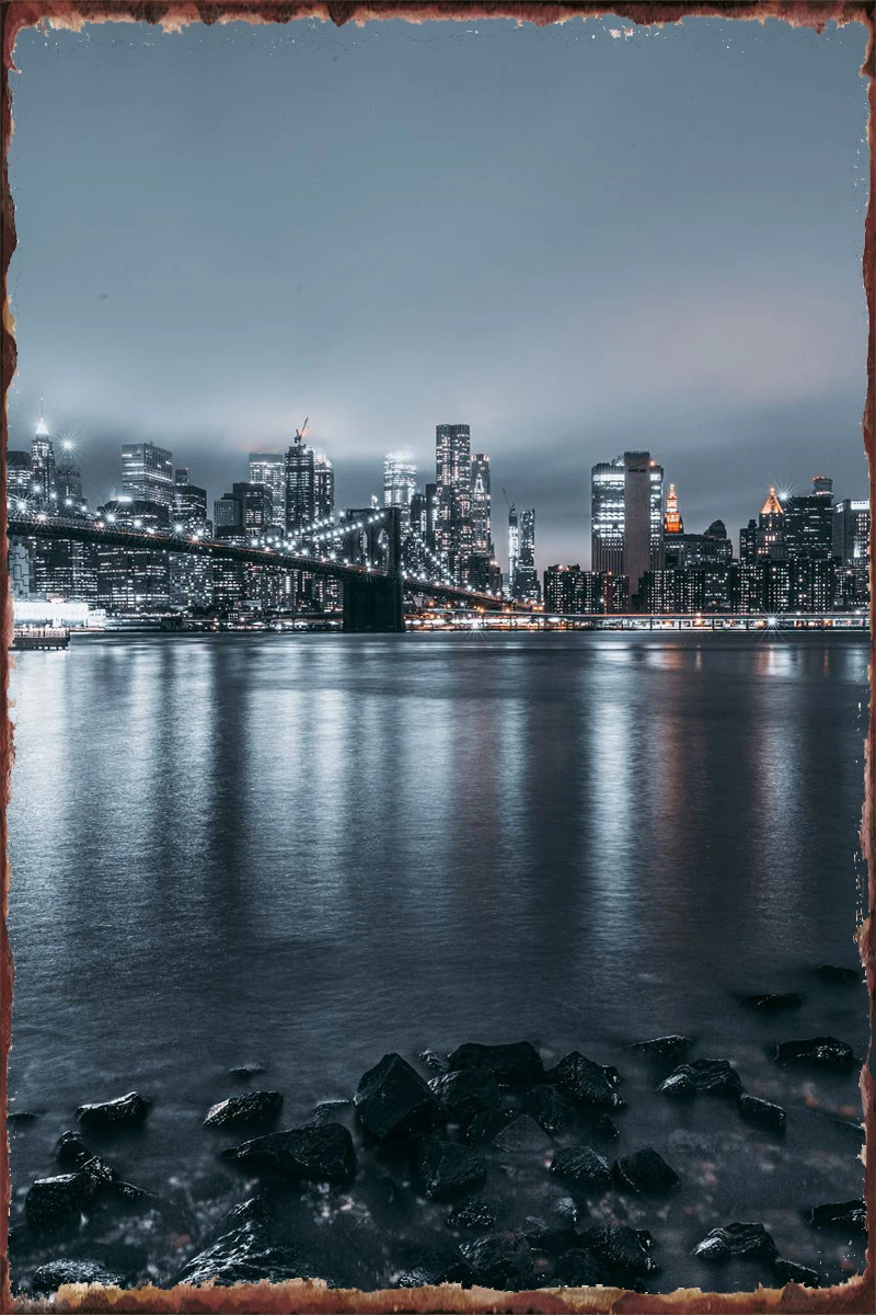 

Оловянная табличка для декора комнаты, в стиле ретро