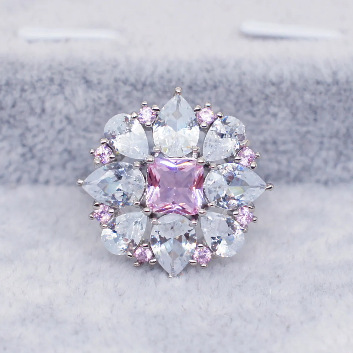925 anillos серебряное синее квадратное кольцо с камнем, белое обручальное кольцо с кристаллами, серебряное кольцо для влюбленных женщин
