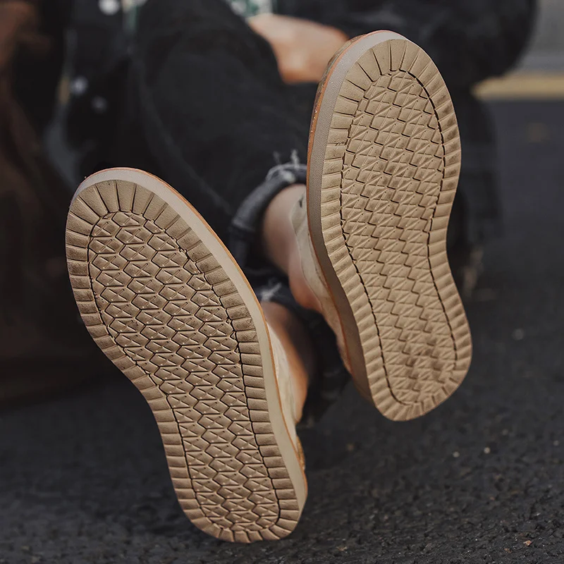 Мужские оксфорды обувь в британском стиле замшевые кожаные туфли броги Уличная