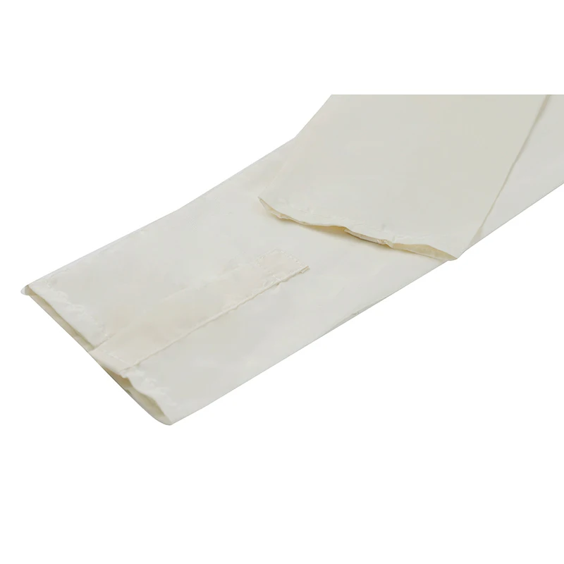 Женская винтажная рубашка с длинным рукавом Элегантная блузка открытыми плечами