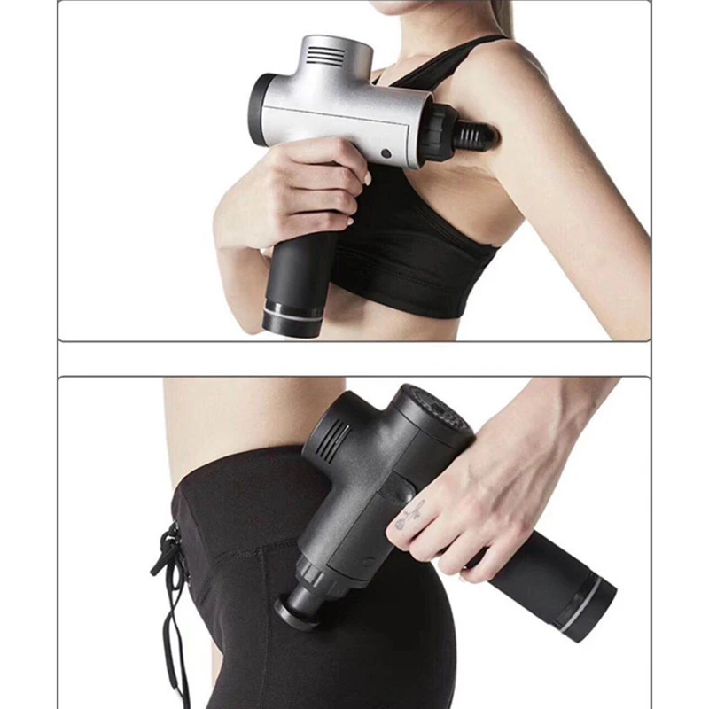 Пистолет для массажа глубоких тканей массажер мышц упражнения облегчение боли