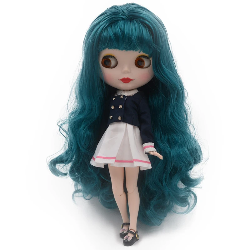 

Blyth BJD doll, Blyth Doll Nude Customized Coffee Muscle Dolls Can Changed Makeup and Dress DIY, 12 Inch Ball Jointed Dolls NO.3