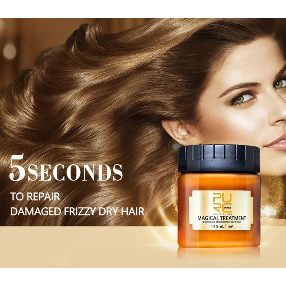 Волшебная лечебная маска для волос питательная 5 секунд восстанавливающая