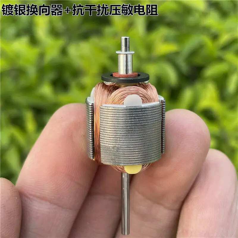 1PC RF-370CB-11670 Precious Metal Brush Motor DC 12V-24V 5000RPM Low Noise Power Consumption for Air Conditioning Deflector |