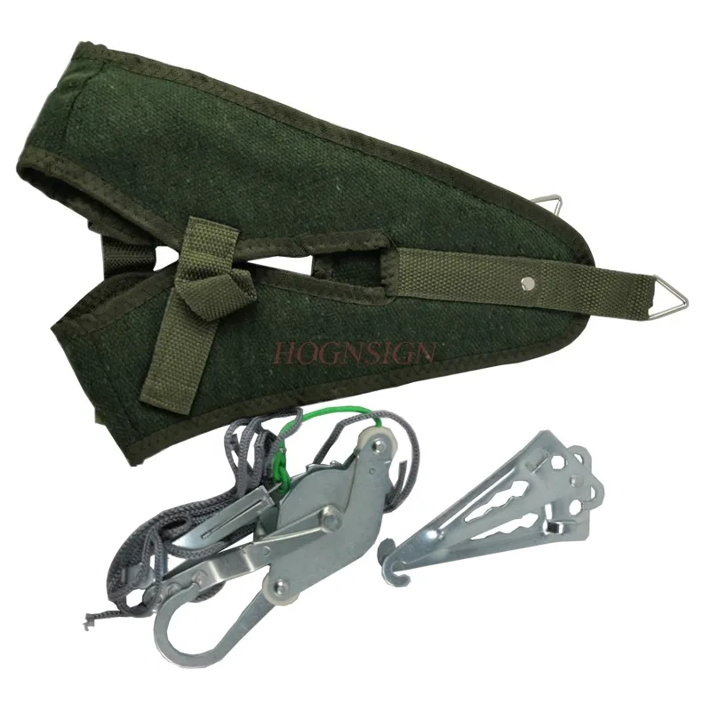 neck traction Green Canvas Cervical Traction Belt Sling Tractor Stretch Chair Thickening Hood Neck Care Tool Home Medical