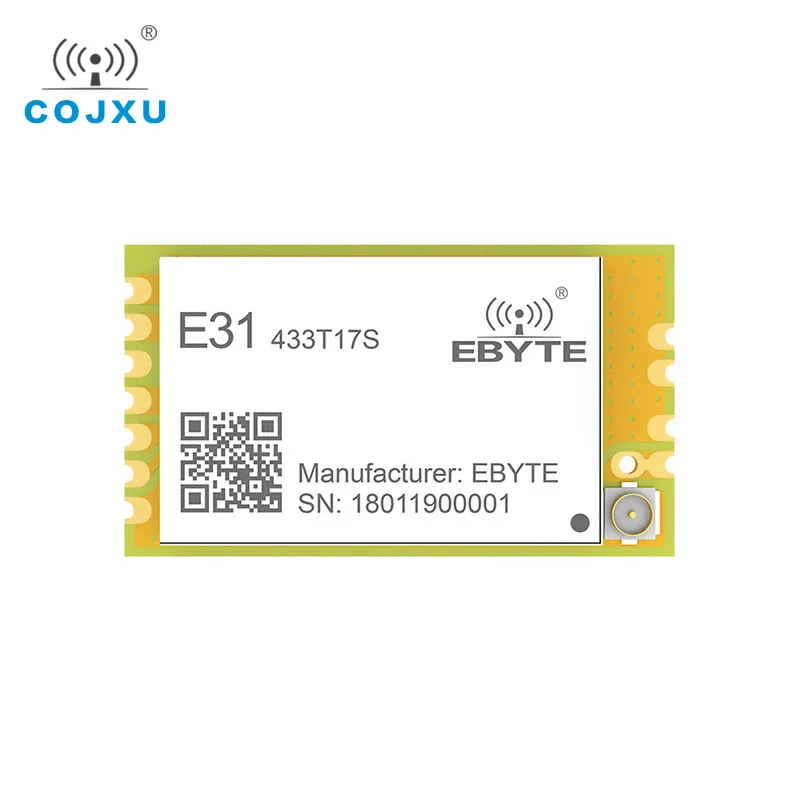 AX5043 433 МГц TCXO ebyte rf E31 433T17S передатчик и приемник UART RF беспроводной SMD модуль для IPEX