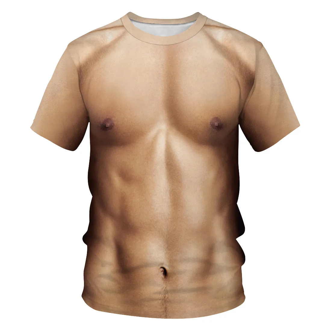 

2022 New Couple T-shirt Funny 3D Printing Tshirt Casual Short Sleeve Crewneck Oversized T shirt Muscle Men's Tops Shirts For Man